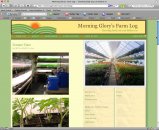 Morning Glory Farm Log